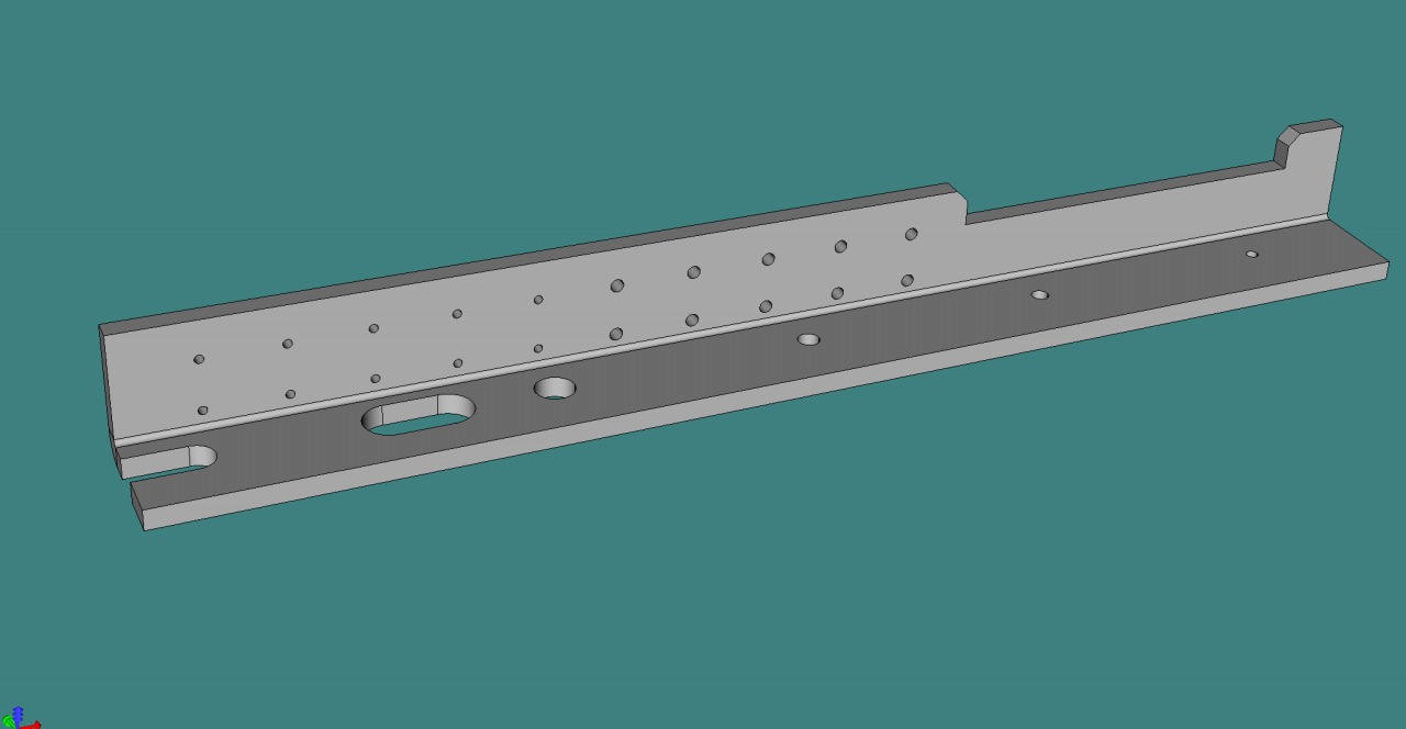 アングル形状は定尺材への追加工から板材のレーザー加工に変更してコストダウン
