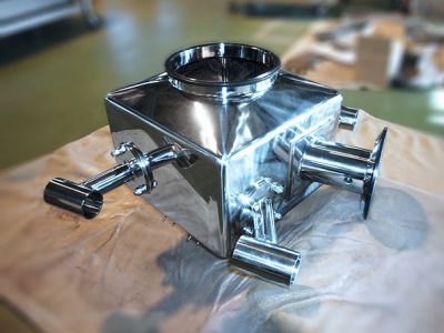 粉末薬品攪拌用 サニタリータンク